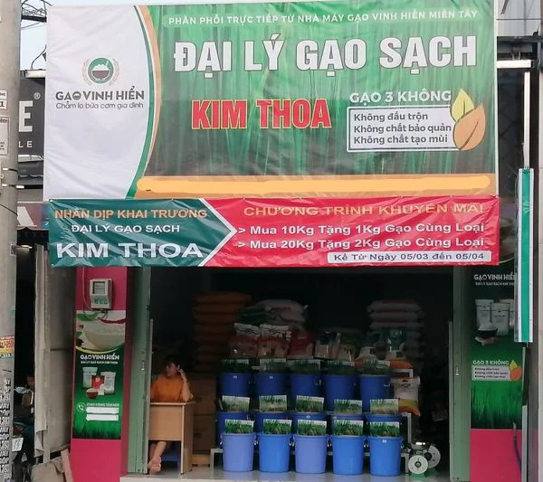 Đại lý gạo Kim Thoa
