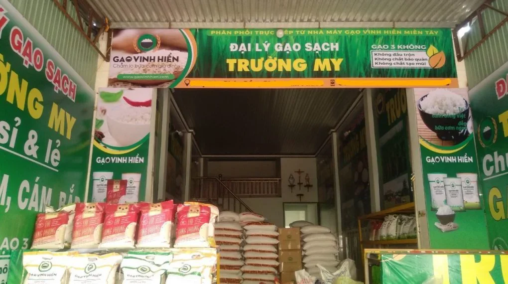 Cửa hàng bán gạo sạch gần Sài Gòn