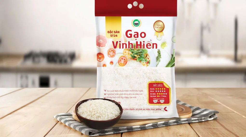 Gạo ngon top 3 thế giới ST24