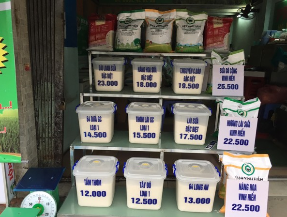 thuế mở cửa hàng gạo