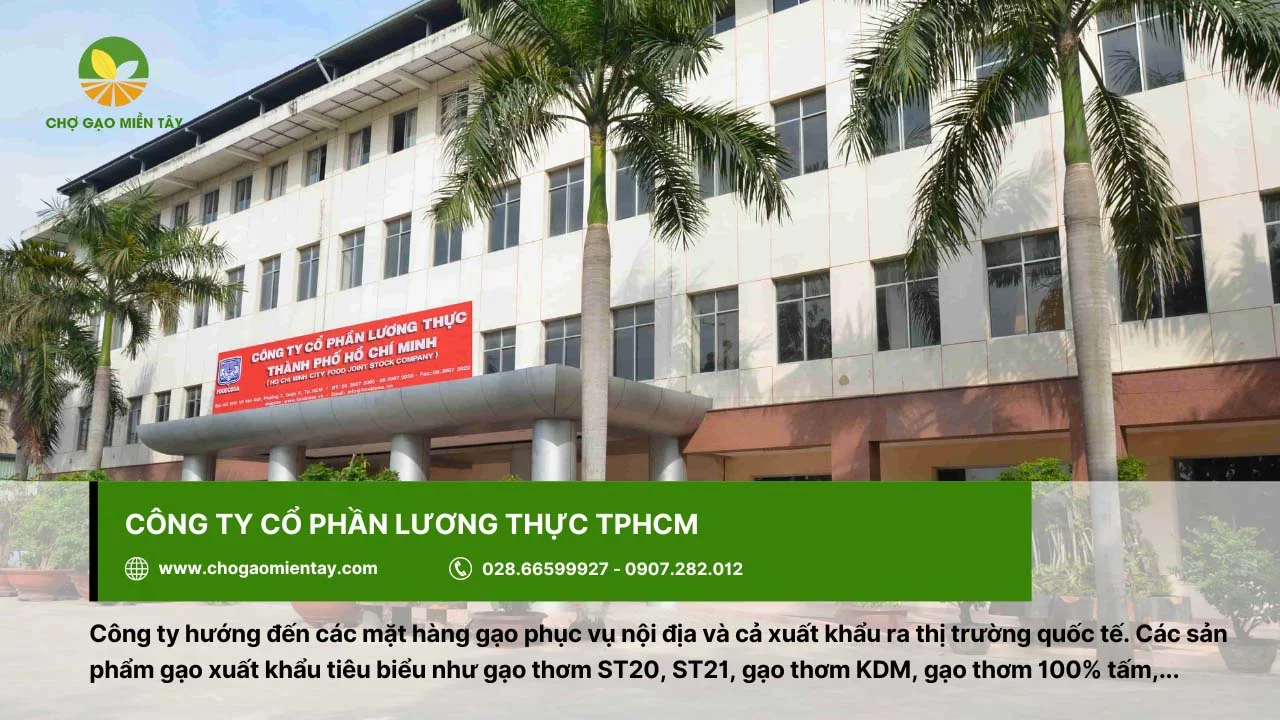 Công ty Cổ phần Lương thực TPHCM xuất khẩu đa dạng gạo ra thị trường quốc tế