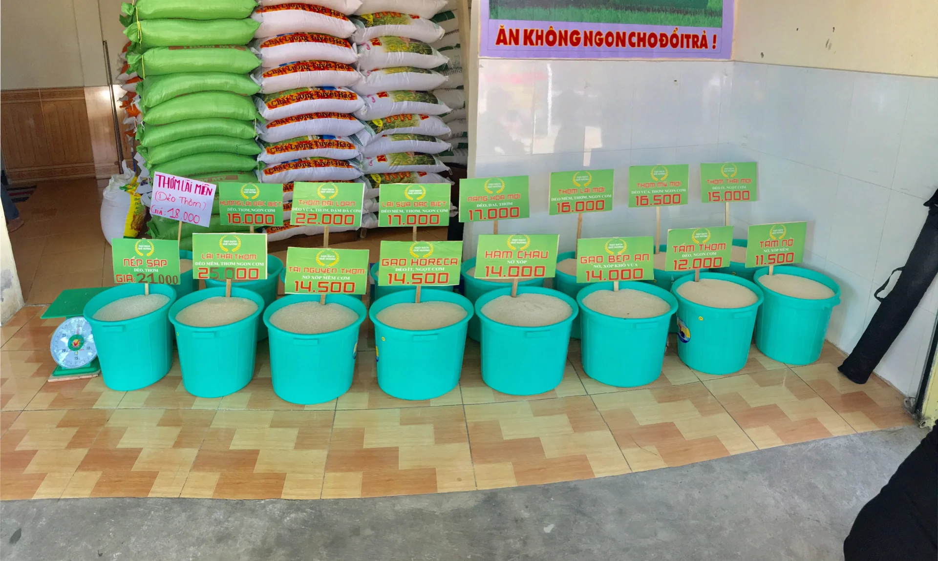 đại lý gạo quê hương
