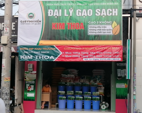 Đại lý gạo Kim Thoa