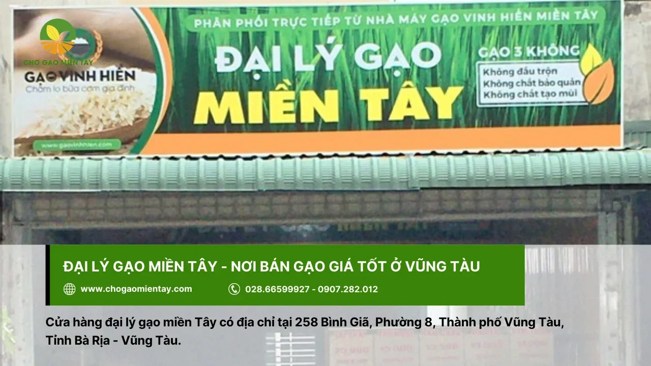 Mua gạo giá tốt ở đại lý gạo Miền Tây