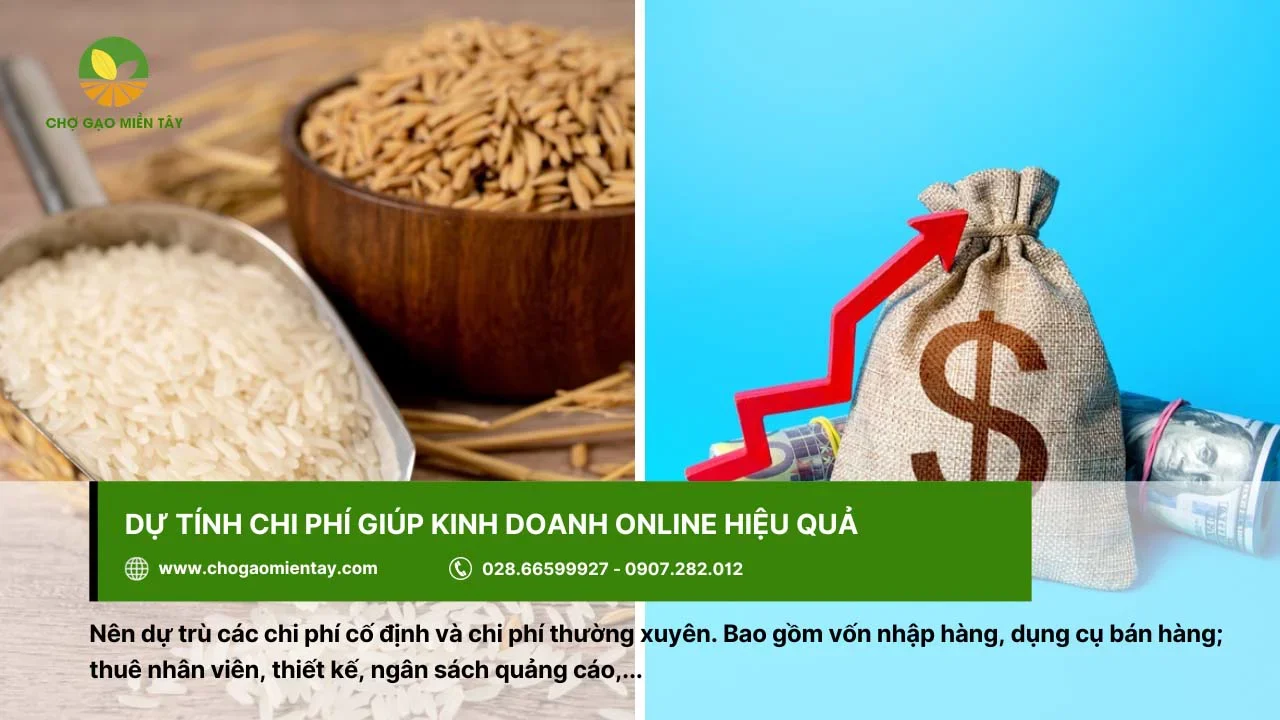 Kinh doanh online hiệu quả nhờ dự trù chi phí thực hiện