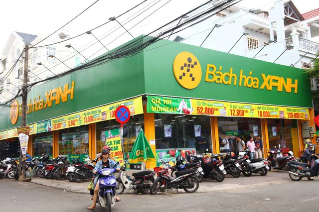Image result for cửa hàng bách hóa xanh gạo