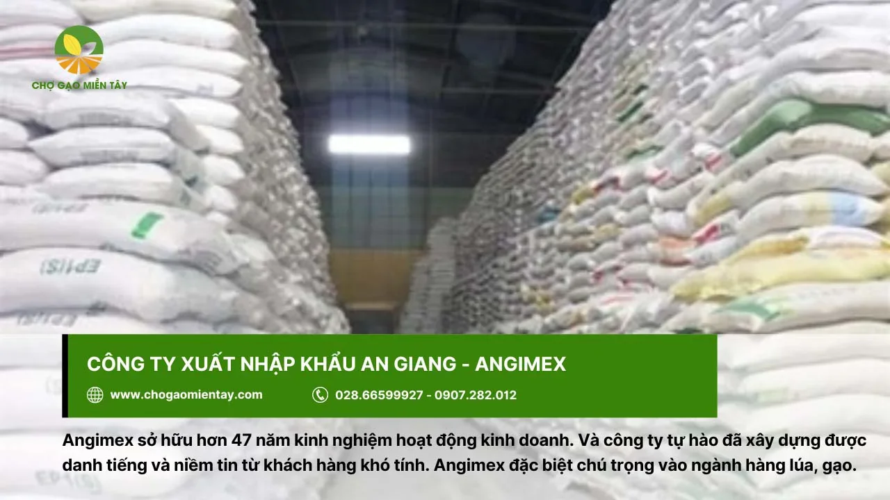 Công ty Xuất Nhập Khẩu An Giang - Angimex làm hài lòng kể cả khách hàng khó tính