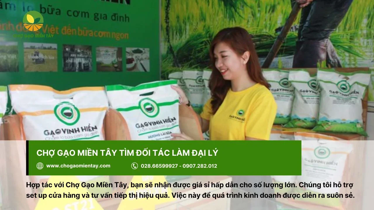Trở thành đại lý gạo của Chợ Gạo Miền Tây sẽ có được lợi thế cạnh tranh lớn
