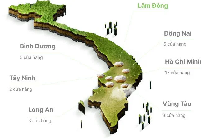 Chợ Gạo Miền Tây với nhiều đại lý khắp các tỉnh thành