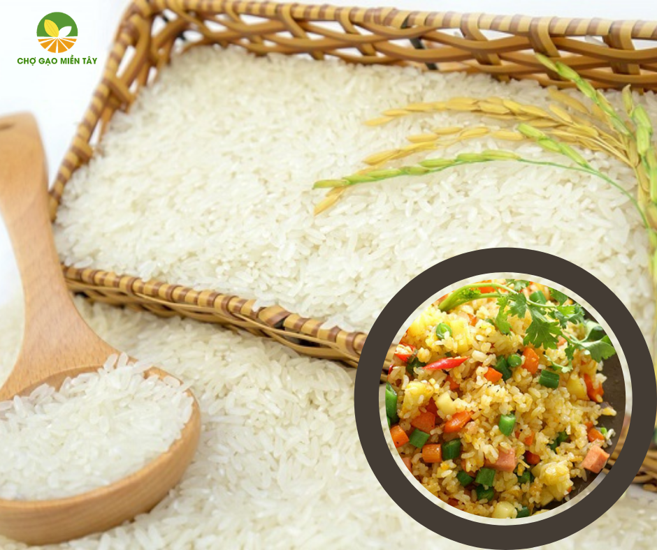 chọn gạo làm cơm chiên