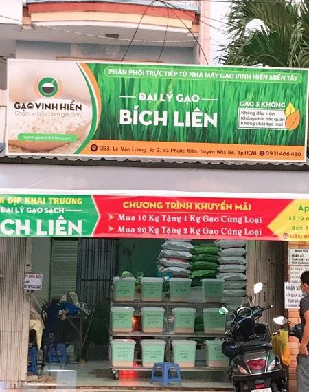 đại lý gạo nhà bè